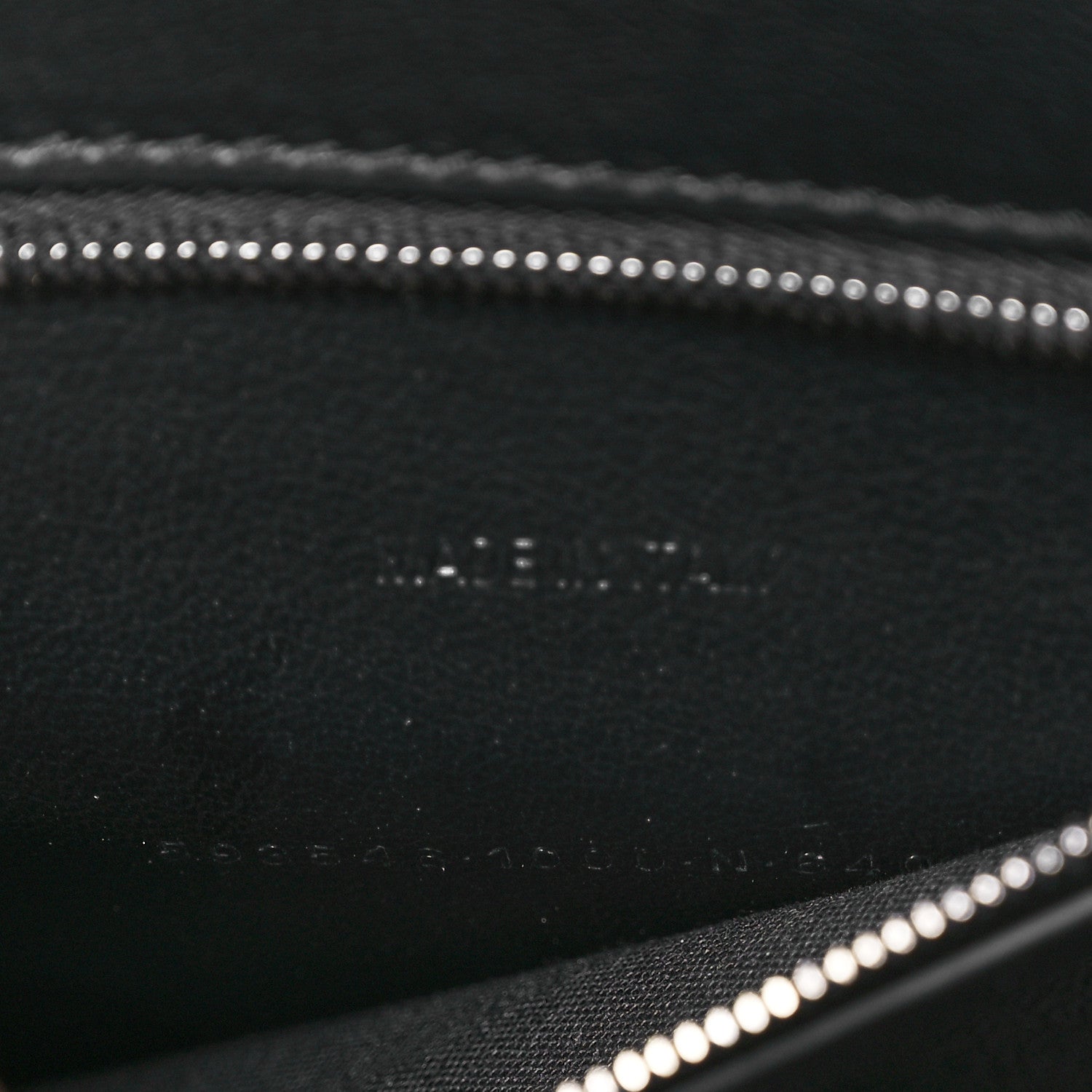 Balenciaga Shiny Calfskin Monochrome Crocodile Embossed Small Hourglass Top Handle Bag Black 9 of 12