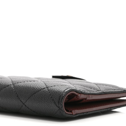 Chanel Caviar Quilted Passport Holder Black 9 of 10