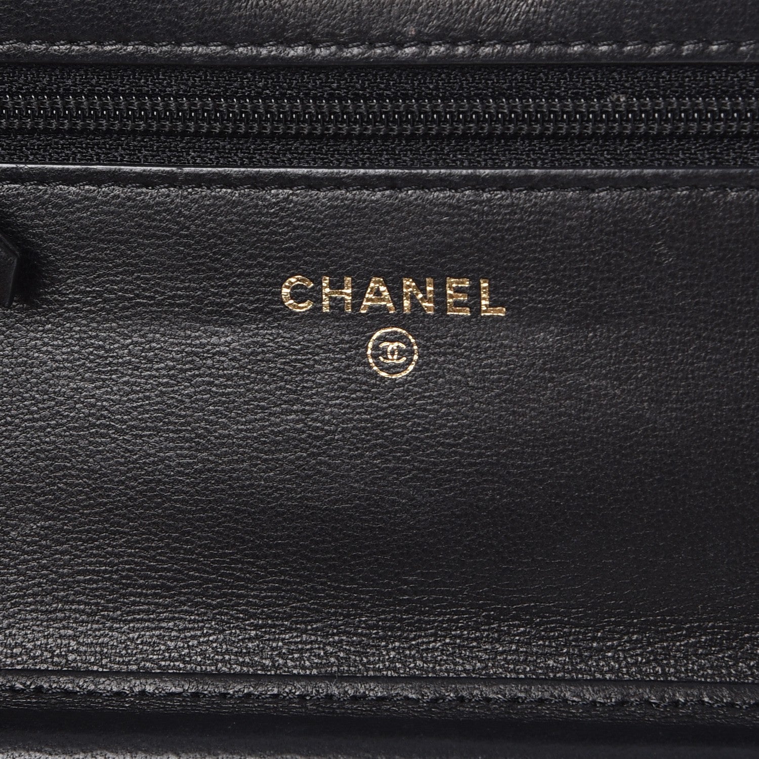 Chanel Aged Calfskin Quilted Reissue Wallet On Chain WOC Black 6 of 9