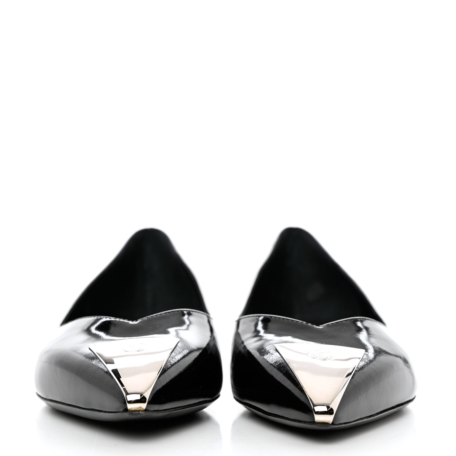 Louis Vuitton Patent Cosplay Ballerina Flat 37.5 Black 2 of 9
