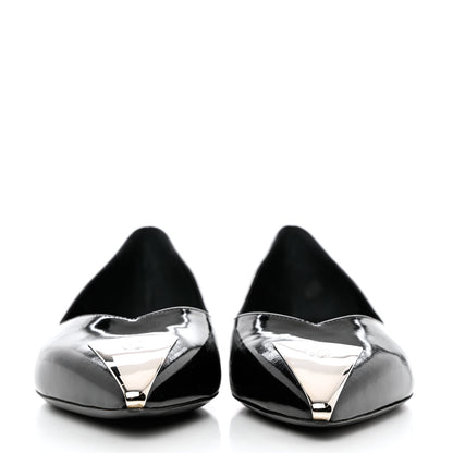 Louis Vuitton Patent Cosplay Ballerina Flat 37.5 Black 2 of 9