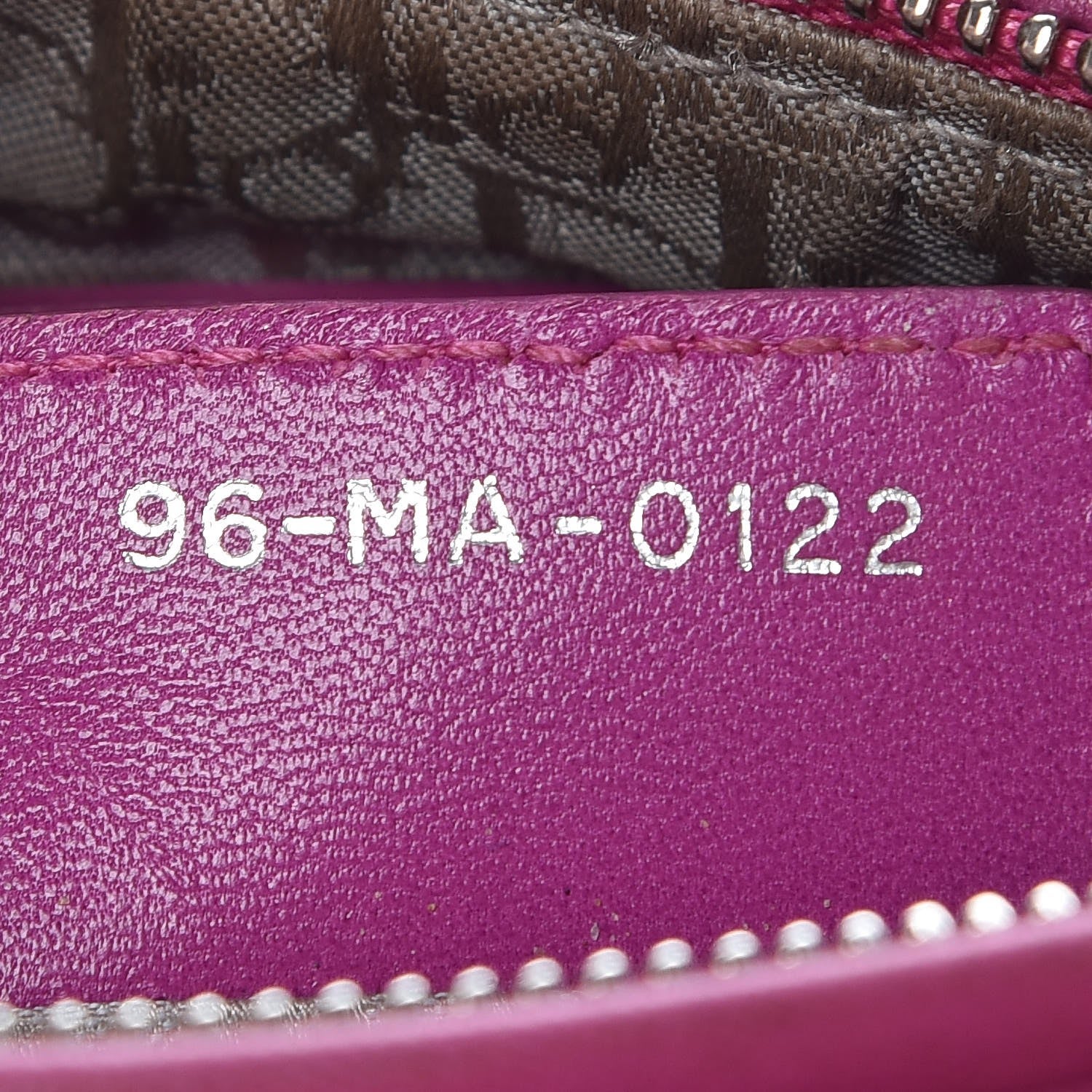 Christian Dior Lambskin Cannage Medium Lady Dior Pink 7 of 17
