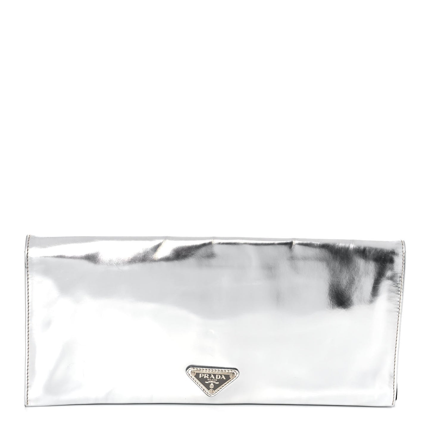 Metallic Pouch Silver