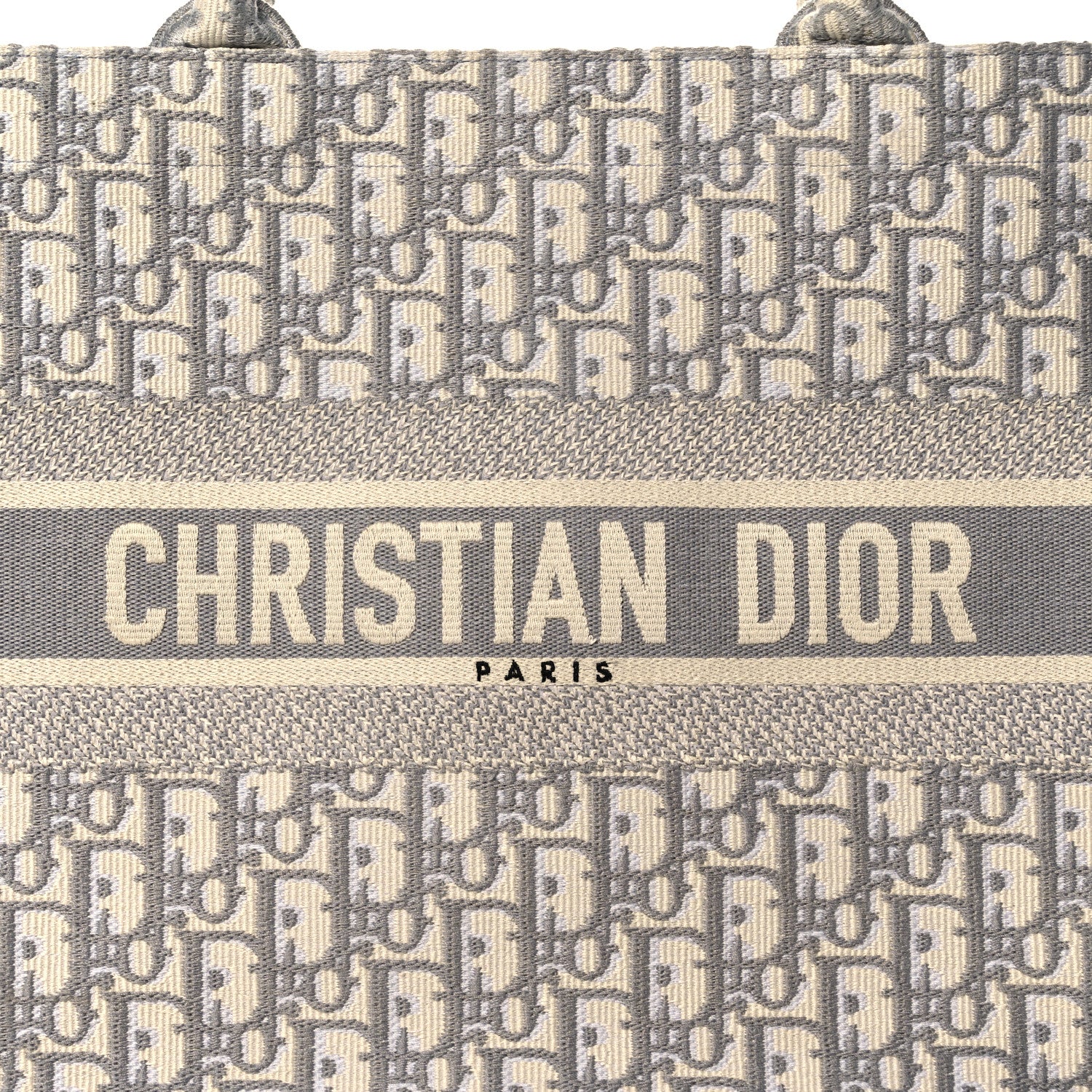 Christian Dior Oblique Medium Book Tote Grey 8 of 11