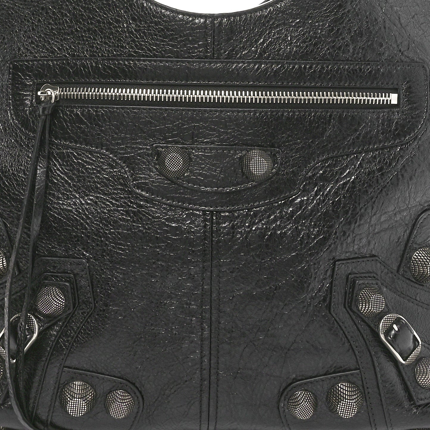 Agneau Arena Medium Le Cagole Carry All Bag Black