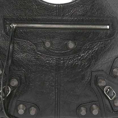 Balenciaga Agneau Arena Medium Le Cagole Carry All Bag Black 8 of 10