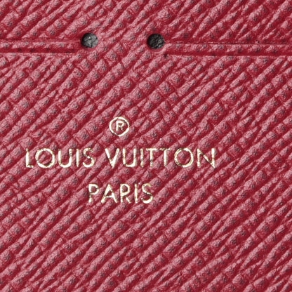 Louis Vuitton Calfskin Felicie Card Holder Insert Fuchsia 7 of 7
