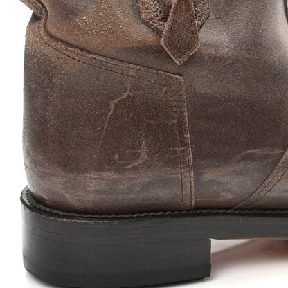 Hermes Etriviere Calfskin Lodge Boots 40 Havane 14 of 17