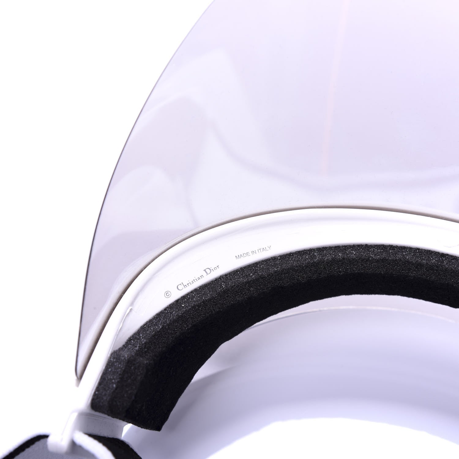 Christian Dior Mirrored DiorClub1 Sun Visor Black 7 of 8