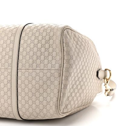 Gucci Soft Microguccissima Medium Nice Boston Off White 9 of 16