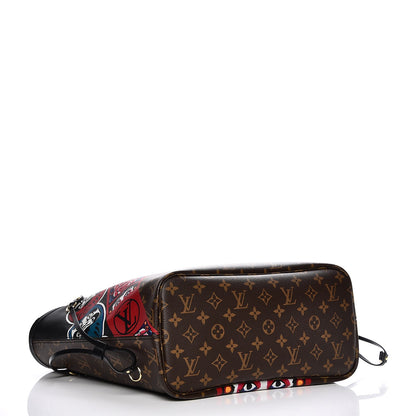 Louis Vuitton Monogram Kabuki Neverfull MM 5 of 9