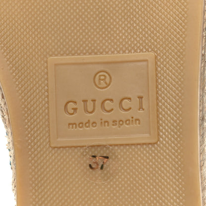 Gucci GG Monogram Multicolor Espadrilles 37 Light Blue 7 of 9