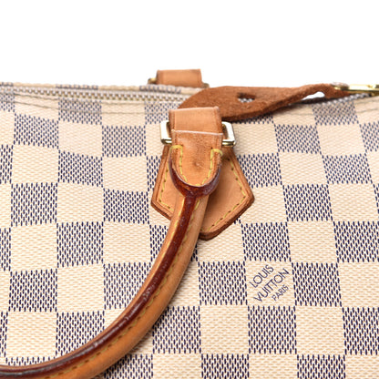 Louis Vuitton Damier Azur Speedy 30 8 of 32