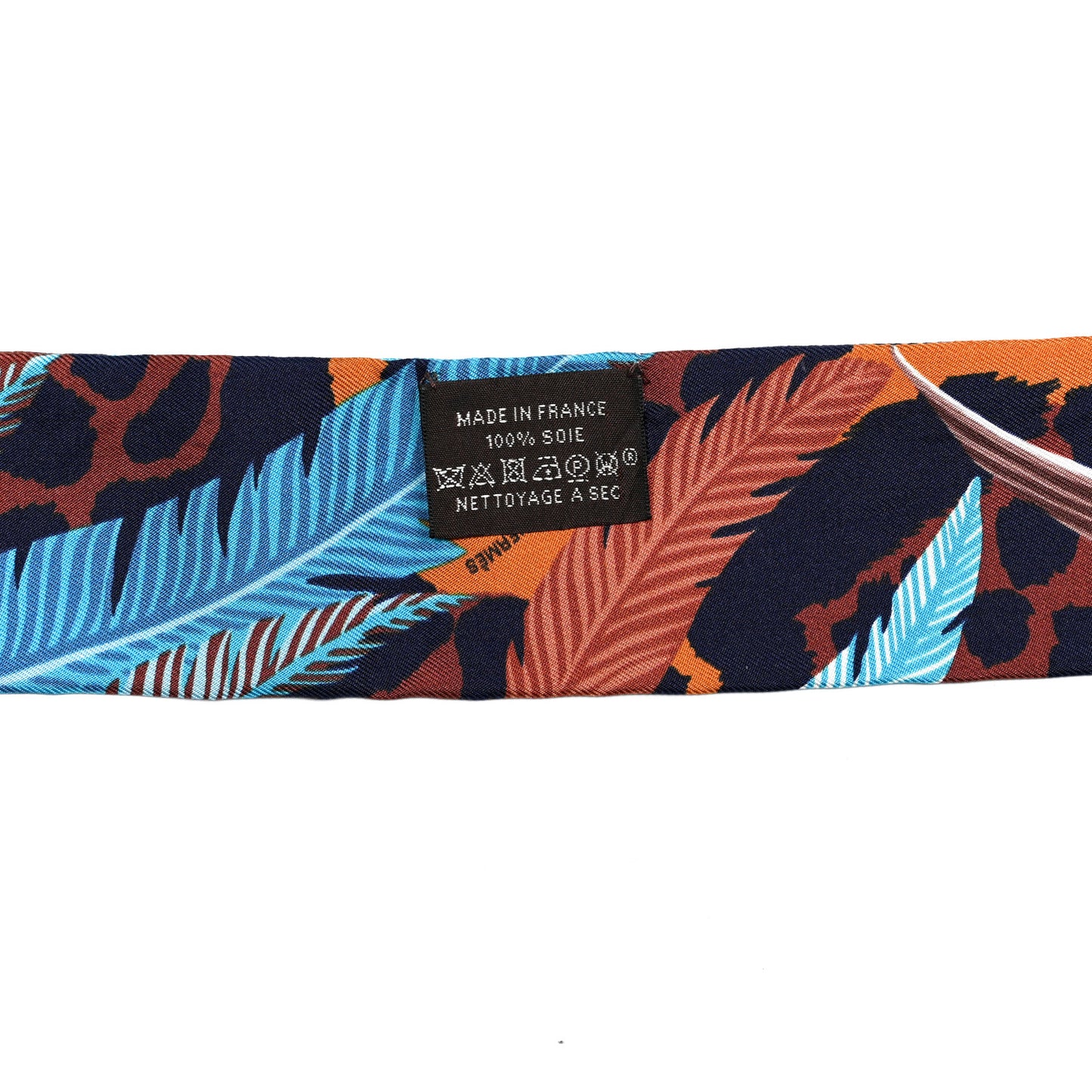 Silk Jaguar Quetzal Twilly Brun Bleu Orange