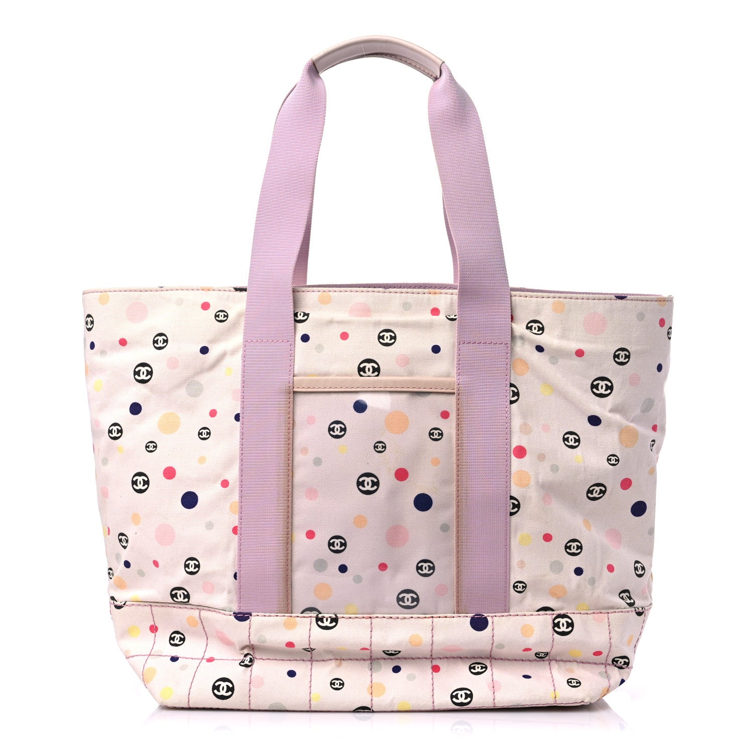 Chanel Canvas CC Print Tote Multicolor 1 of 17