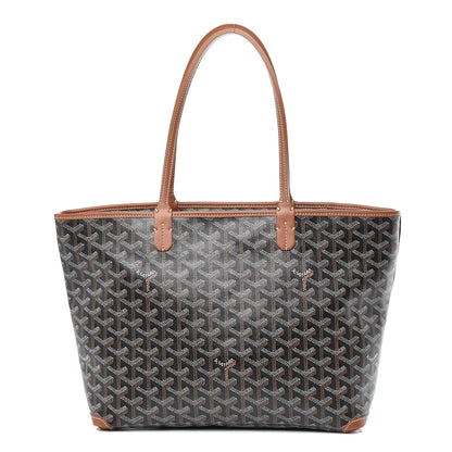 Goyard Goyardine Artois PM Black Gold 1 of 17