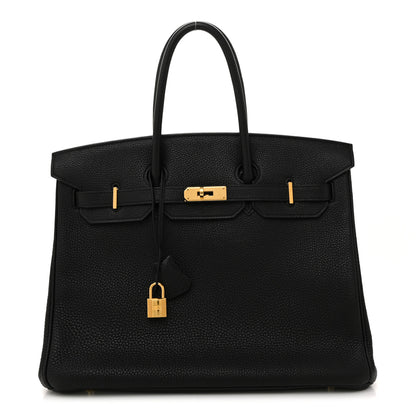 Hermes Togo Birkin 35 Black 1 of 13