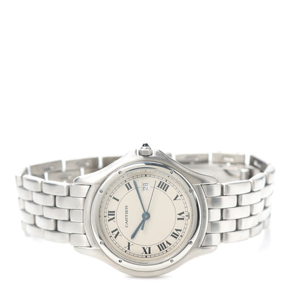 Cartier Stainless Steel 33mm Cougar Quartz Watch 2 of 5