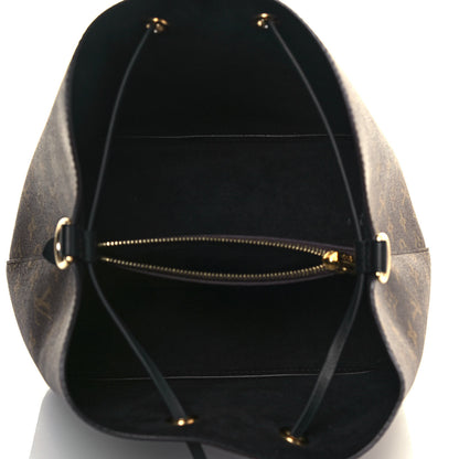 Louis Vuitton Monogram Neonoe MM Black 5 of 12