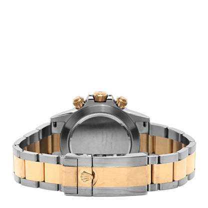 Rolex Stainless Steel 18K Yellow Gold 40mm Oyster Perpetual Cosmograph Daytona Watch Black 116503 3 of 5
