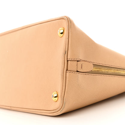 Prada Saffiano Lux Medium Promenade Tote Sabbia 10 of 14