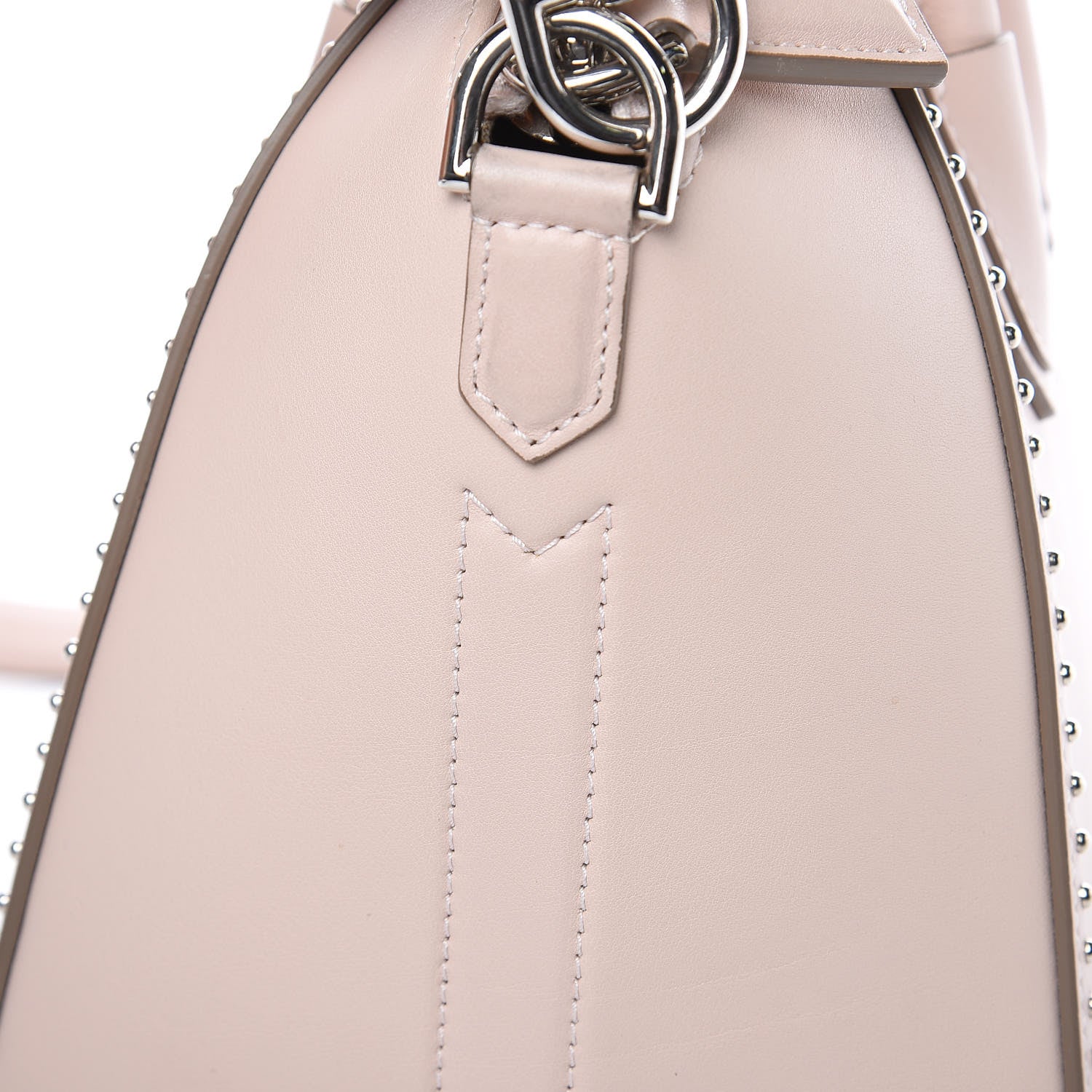 Givenchy Calfskin Small Studded Antigona Nude Pink 19 of 20
