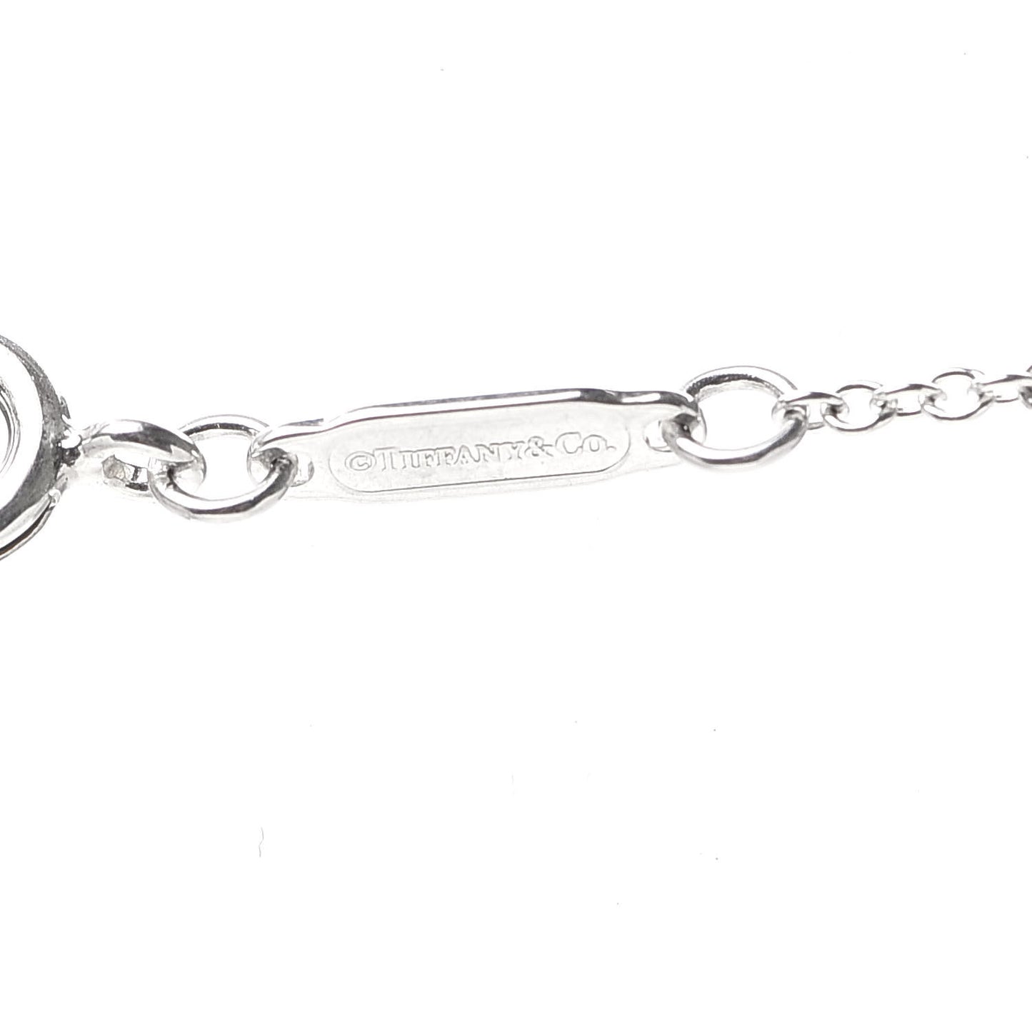 Sterling Silver Enamel Return to Love Heart Necklace Blue