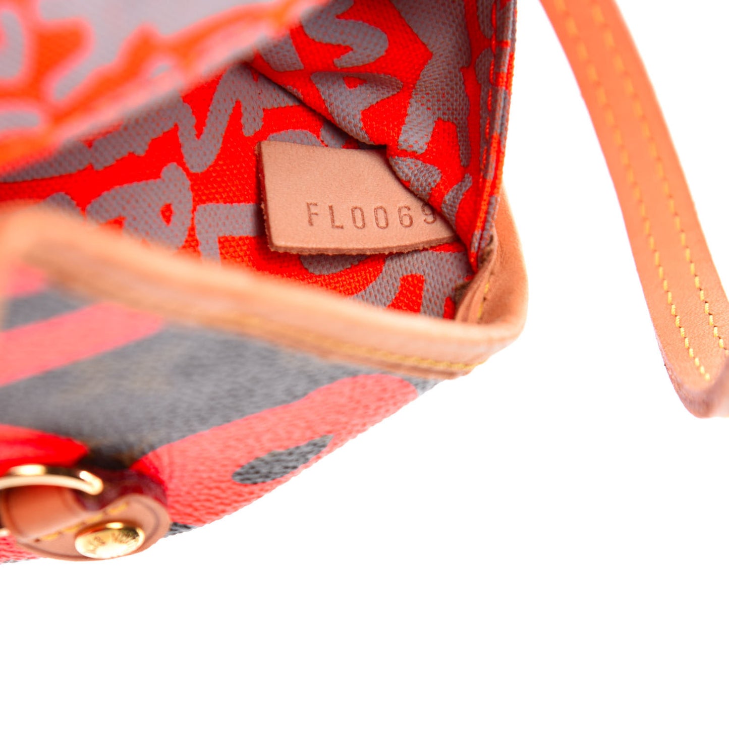Monogram Graffiti Neverfull GM Orange