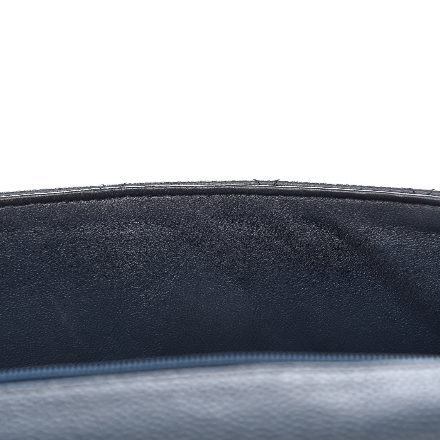 Chanel Caviar Quilted Jumbo Single Flap Dark Blue 12 of 18