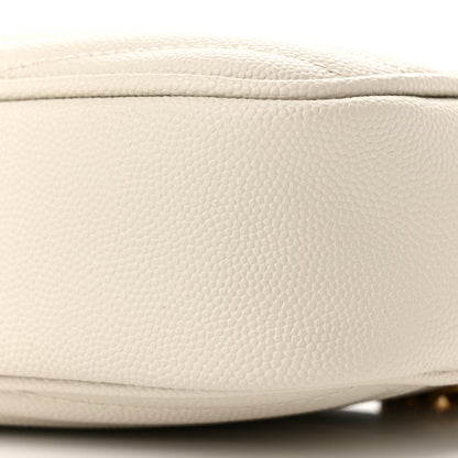 Saint Laurent Grain De Poudre Matelasse Monogram Mini Lou Camera Bag Crema Soft 10 of 10