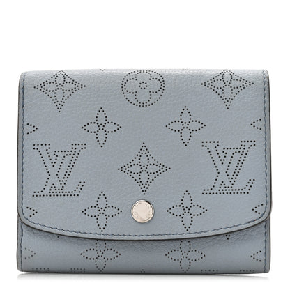 Louis Vuitton Mahina Iris Compact Wallet NM Blue Red 1 of 14