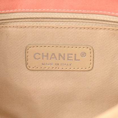 Chanel Cotton Quilted Small Bandana Single Flap Pink 6 of 10