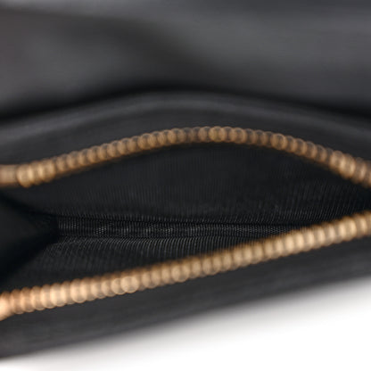 Christian Dior Lambskin Cannage Mini Lady Dior Wallet Black 6 of 9