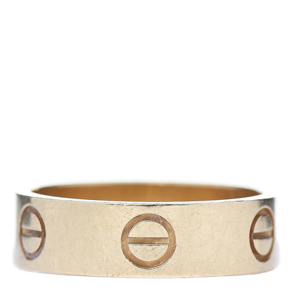 Cartier 18K Yellow Gold 5.5mm LOVE Ring 54 6.75 1 of 7