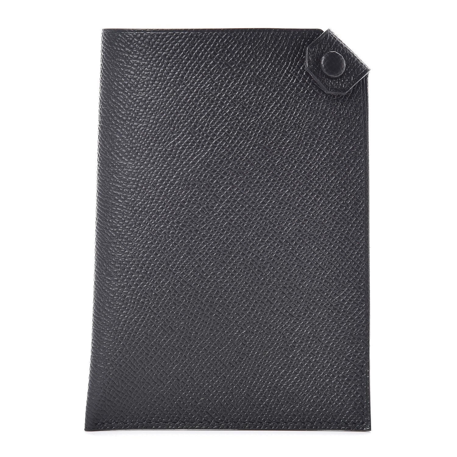 Hermes Epsom Tarmac PM Passport Holder Black 1 of 7