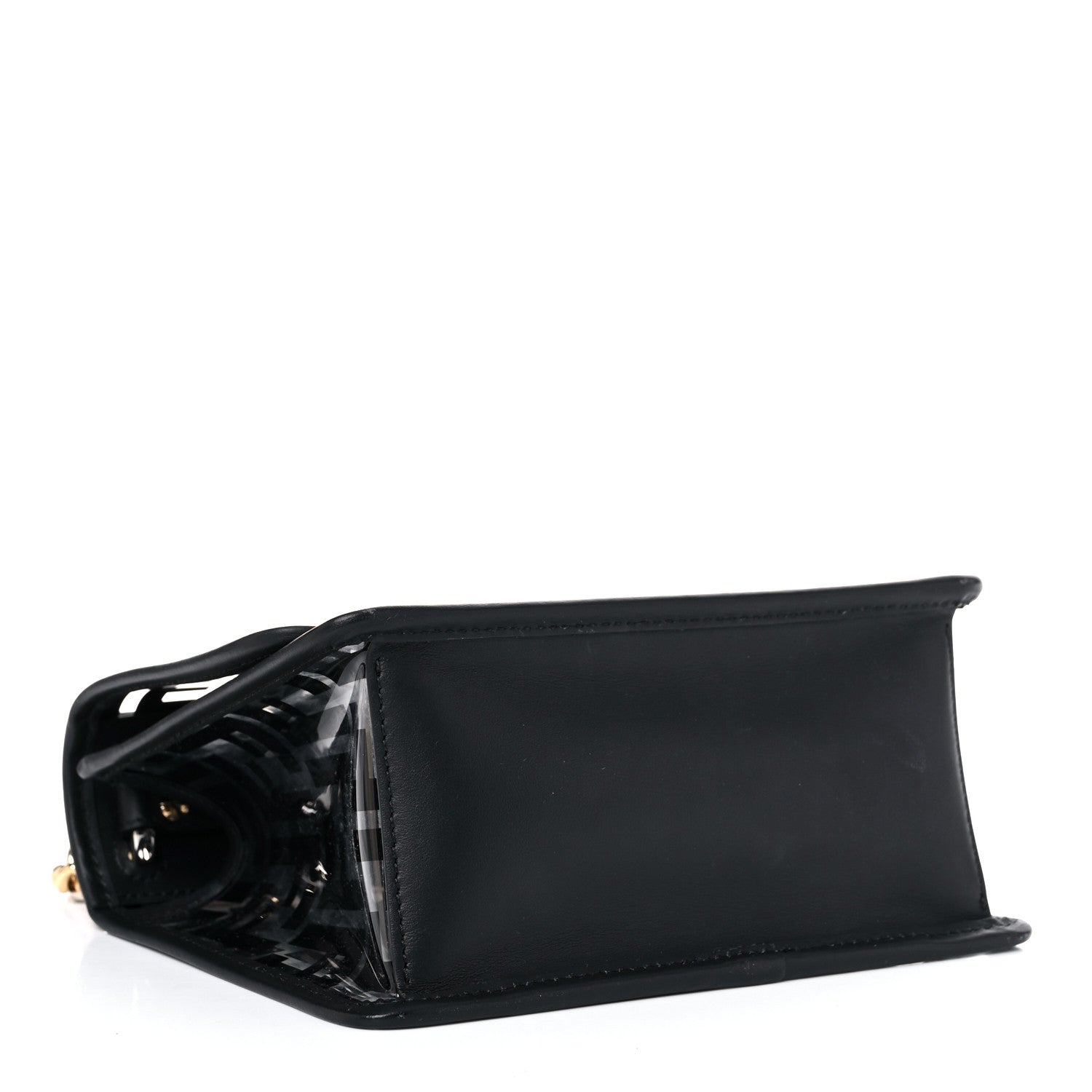 Fendi TPU FF Vitello Century F is Fendi Small Kan I Shoulder Bag Black 4 of 13