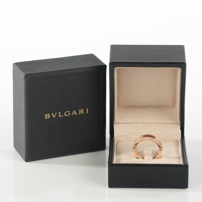 Bulgari 18K Rose Gold B.Zero1 Ring 53 6.5 4 of 5