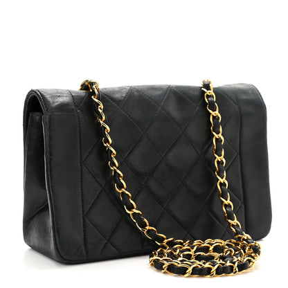 Chanel Lambskin Quilted Small Single Flap Black 3 of 11