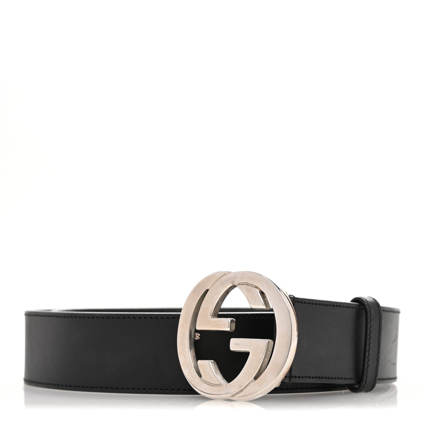 Calfskin Interlocking G Belt 90 36 Black