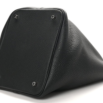 Hermes Taurillon Clemence Picotin Lock 22 MM Black 10 of 10