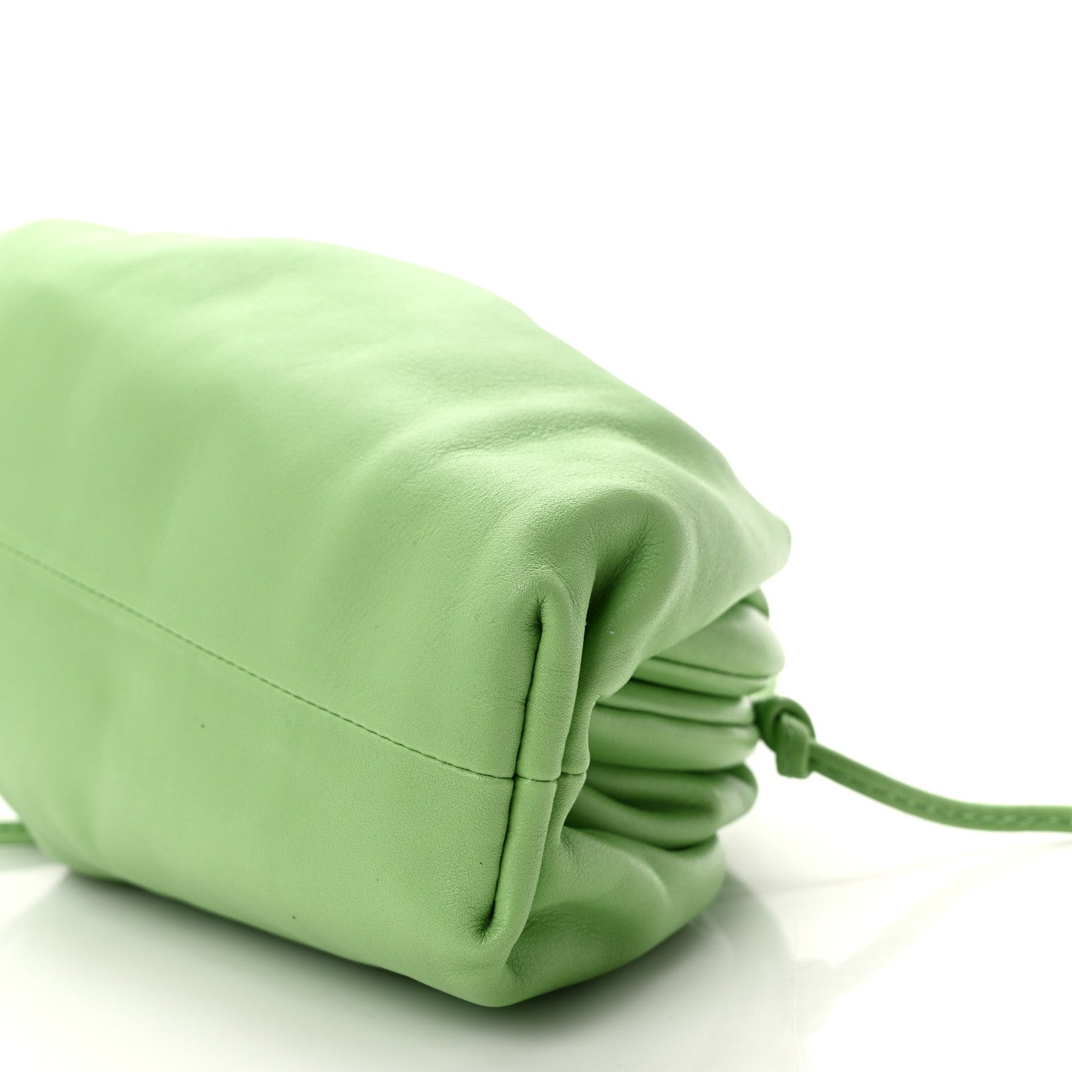 Bottega Veneta Butter Calfskin The Mini Pouch Pistachio 10 of 10