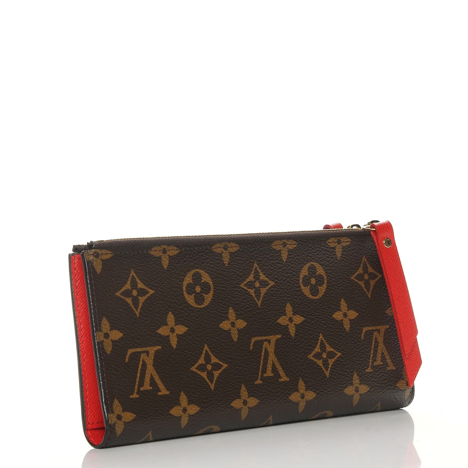 Louis Vuitton Monogram Adele Wallet Coquelicot 3 of 8