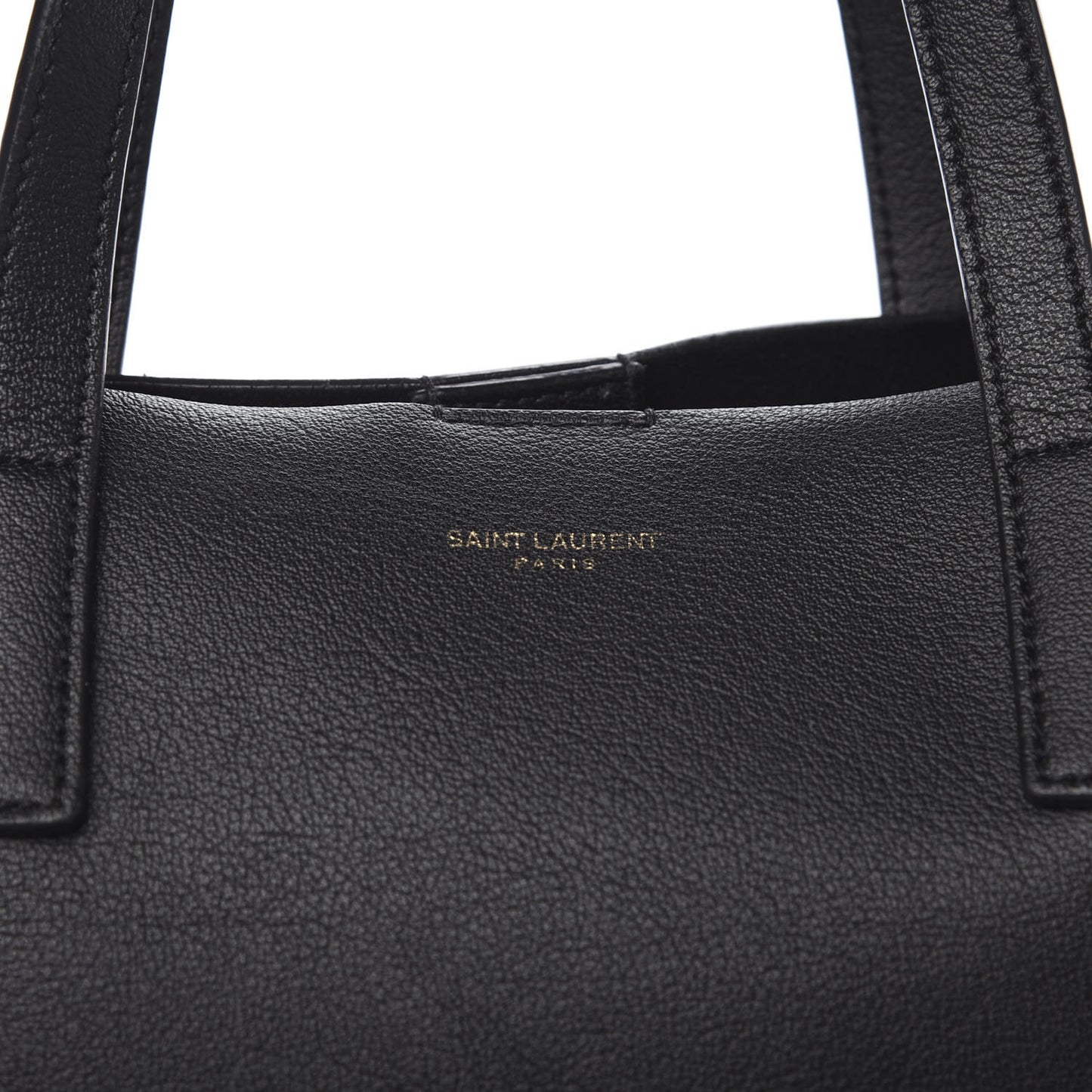 Calfskin Toy Shopping Tote Black