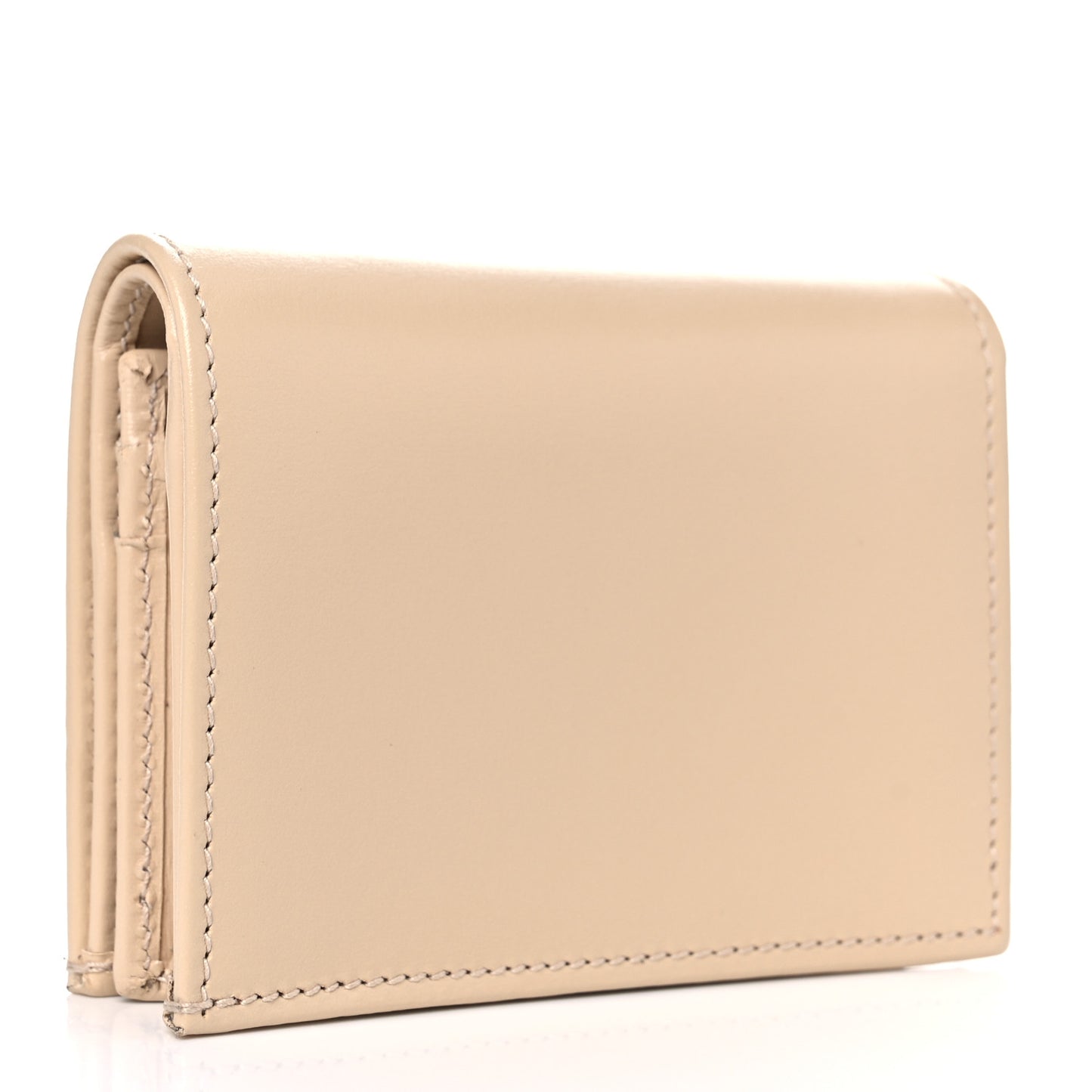 Boarded Plutone Calfskin Horsebit 1955 Card Case Wallet Bubble Tea