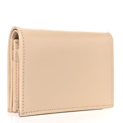 Gucci Boarded Plutone Calfskin Horsebit 1955 Card Case Wallet Bubble Tea 3 of 11
