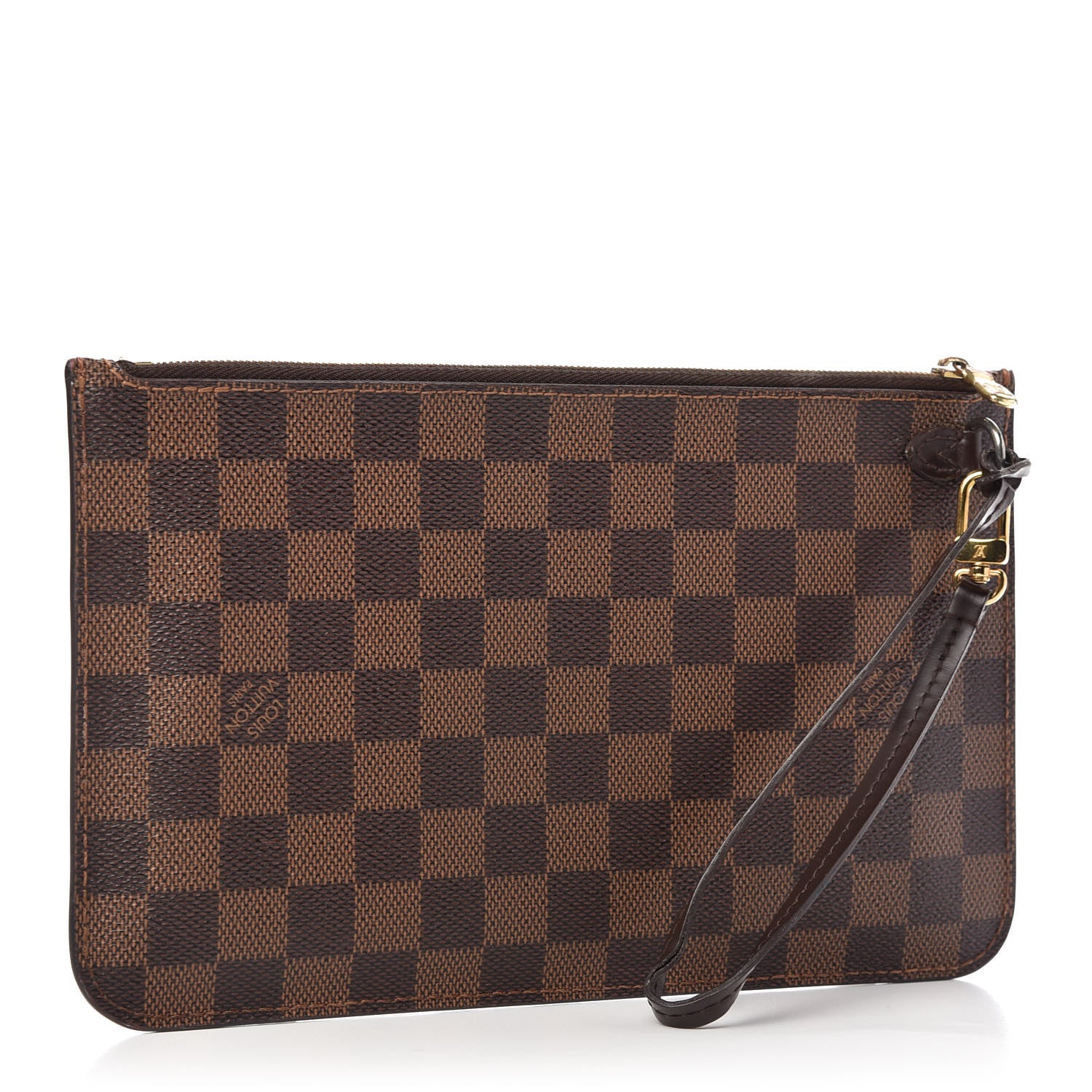 Louis Vuitton Damier Ebene Neverfull MM GM Pochette 3 of 9