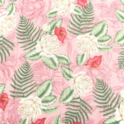 Gucci Modal Silk Big Hawaian Square Shawl Roseate 3 of 6
