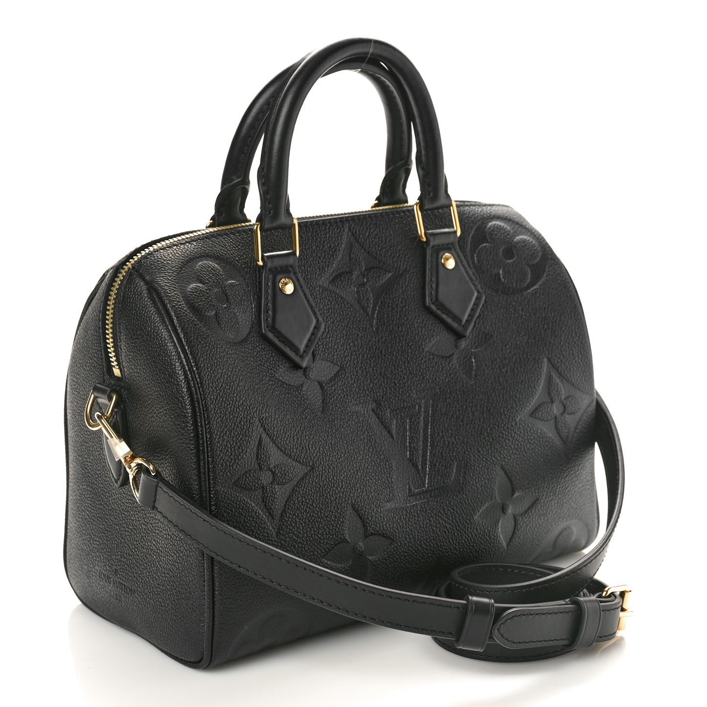 Empreinte Monogram Giant Speedy Bandouliere 25 Black