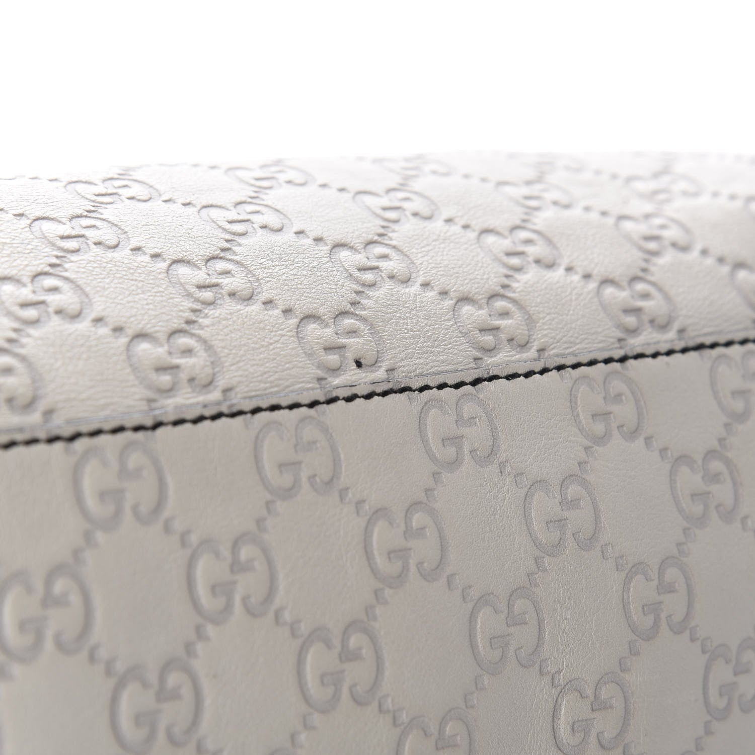 Gucci Guccissima Signature Medium Emily Shoulder Bag Mystic White 15 of 20