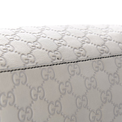 Gucci Guccissima Signature Medium Emily Shoulder Bag Mystic White 15 of 20